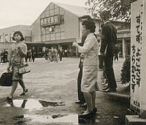 1968年 修学旅行（西鹿児島駅）